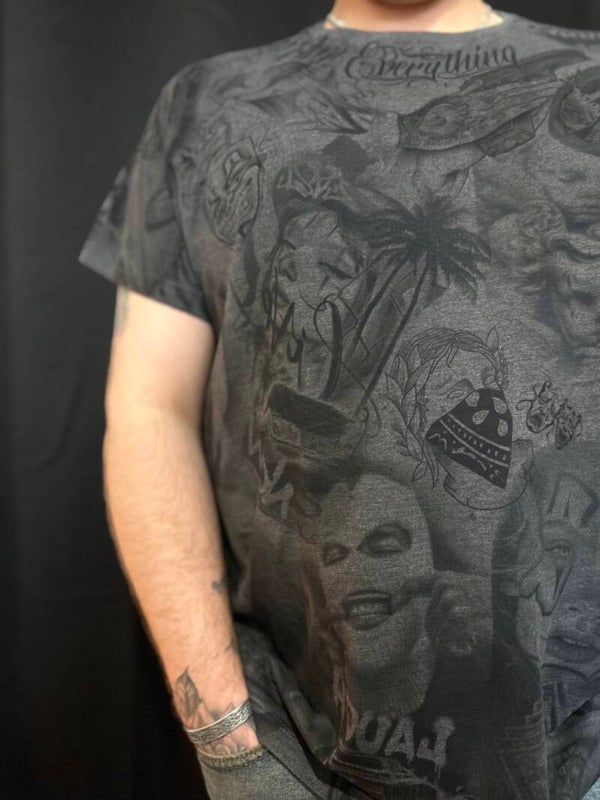Chicano grey oversized top
