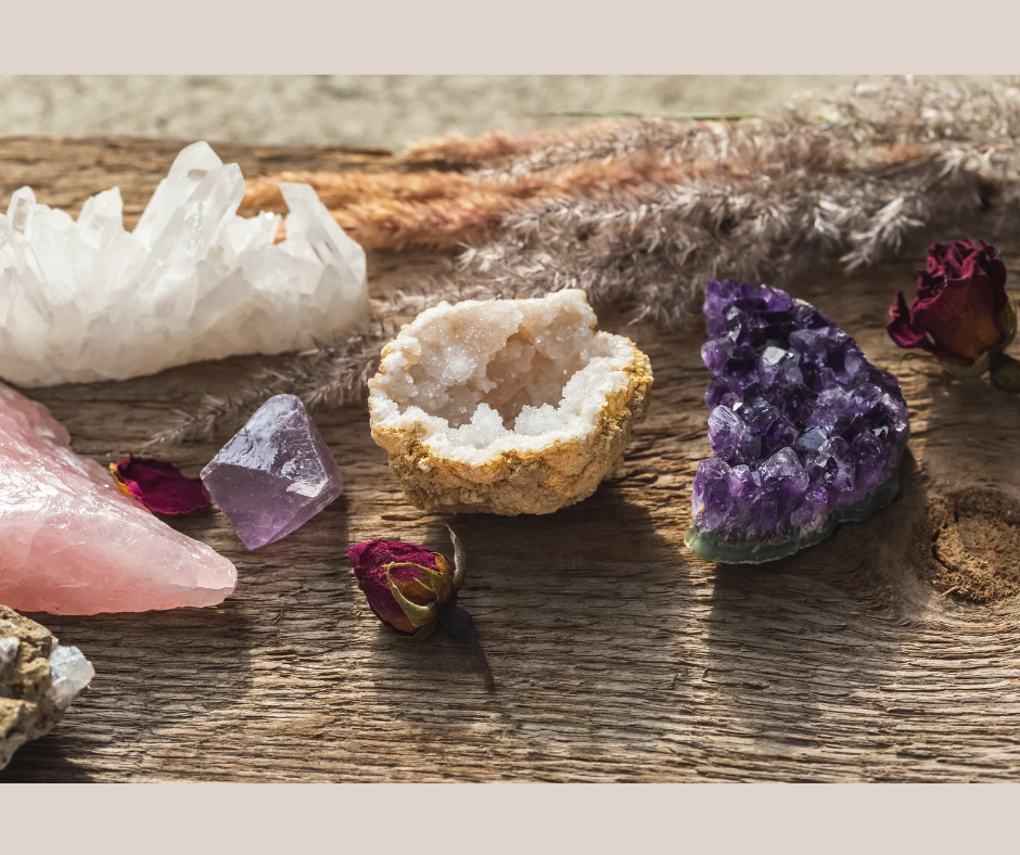 Assotment of healing crystals