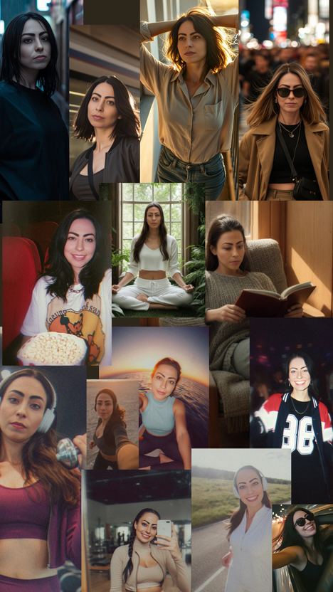 tranformational images of myself going from lost and broken to healing to thriving and living my best life!