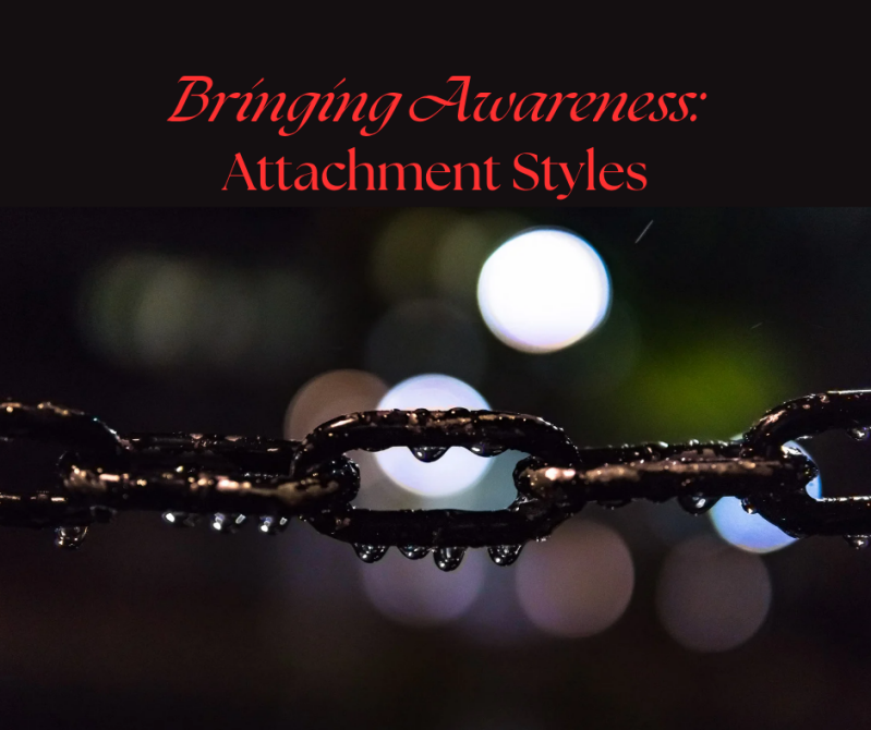 Title of the article above a dark picture of a chain, looks like it was raining the chain is wet.