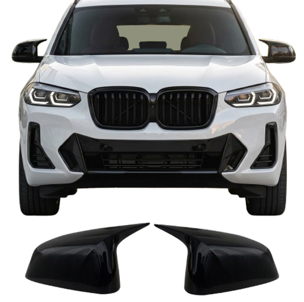 OBUDOWY LUSTEREK BMW G01 G02 G05 G06 G07 NAKŁADKI NA LUSTERKA M LOOK CZARNY