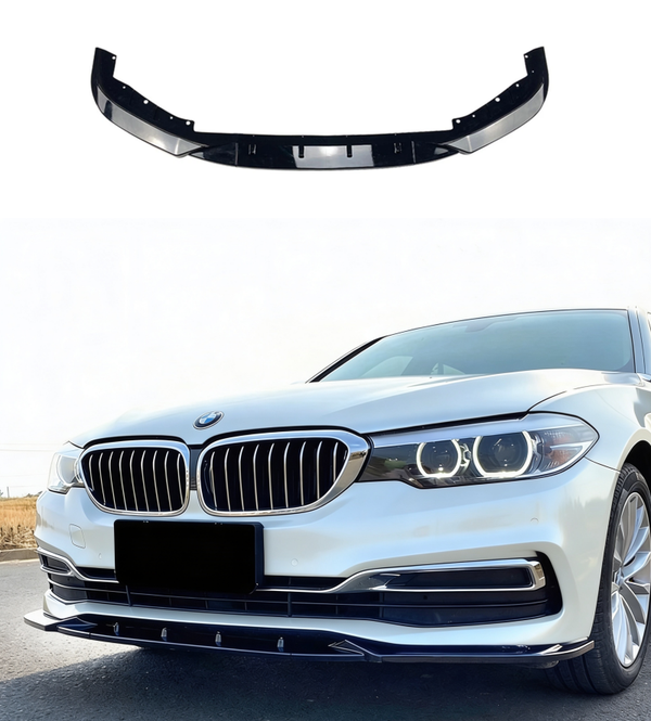 DOKŁADKA ZDERZAKA ZWYKŁEGO PRZÓD DLA BMW G30 G31 PRZEDLIFT 2017-2020 CZARNY