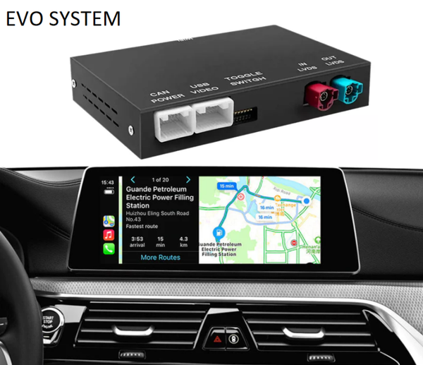 BMW Z EVO SYSTEM MODUŁ BOX LINUX ANDROID AUTO / APPLE CARPLAY NAWIGACJA
