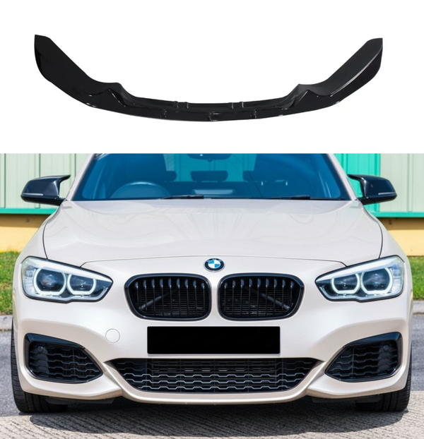 BMW F20 F21 2015-2019 LCI LIFT M PAKIET DOKŁADKA ZDERZAKA PRZÓD CZARNY MP