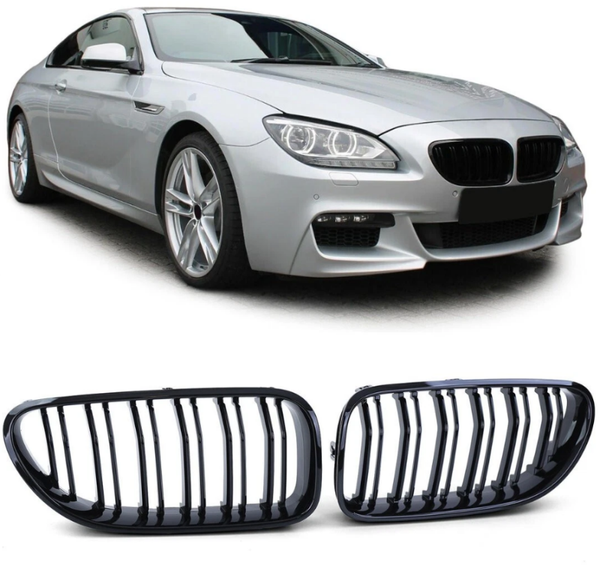 GRILL NERKI ATRAPA BMW F06 F12 F13 GRAN/COUPE CABRIO 12-18 CZARNY M LOOK