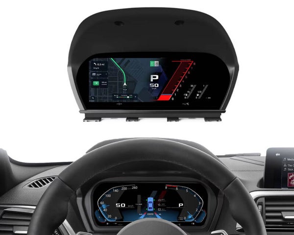 LICZNIK CYFROWY CARPLAY HUD ZEGAR BMW F20 F21 F22 F23 F45 F46 X1 F48 X2 F39