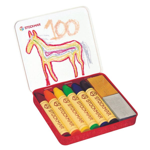 Stockmar Bijenwaskrijtjes - Regenboog