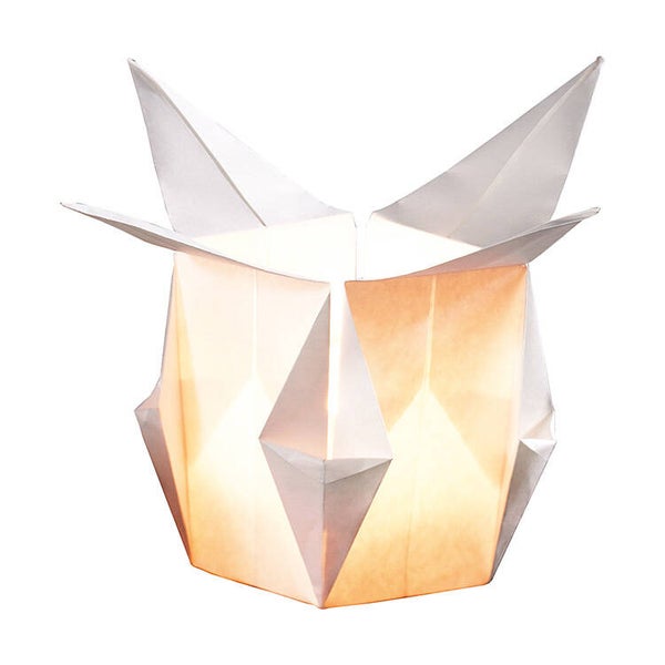 Lichtjespapier vouwblaadjes 30x30 - 12vellen