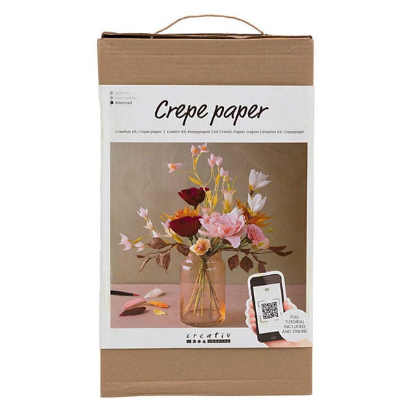 Crêpepapier Bloemen DIY-pakket - Boeket