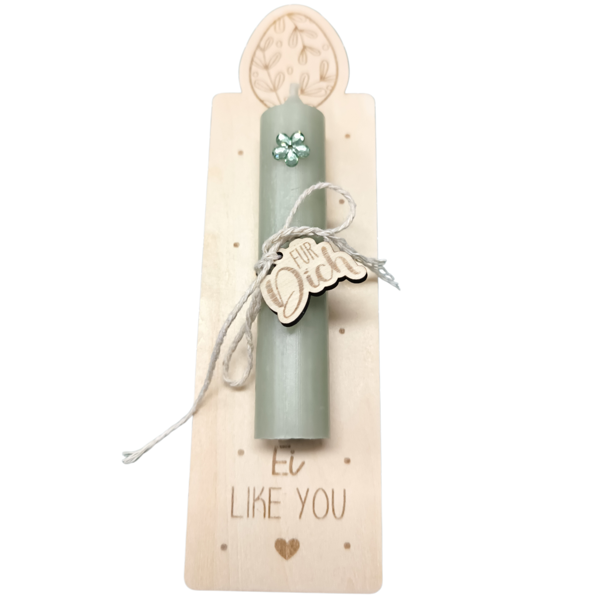 Kerzengeschenk ei like you