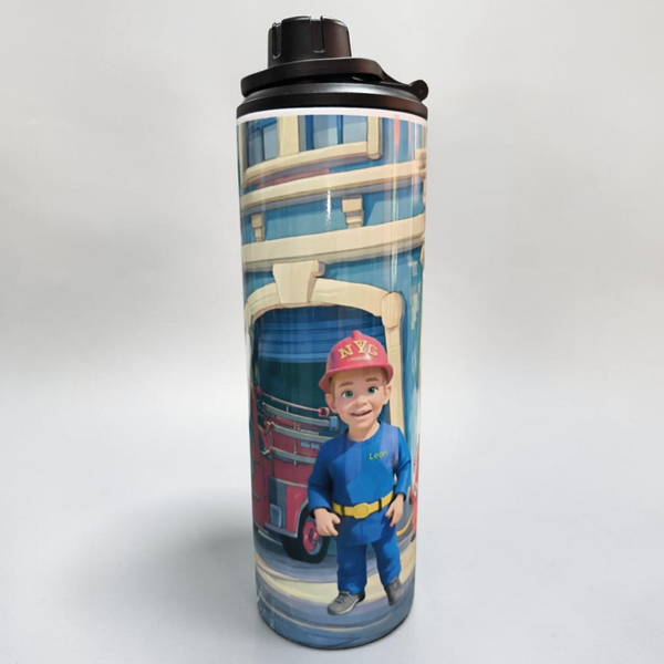 Premium Edelstahl-Trinkflasche „HydroFlow“