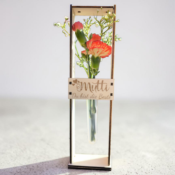 Einer Blumen-Geschenkverpackung