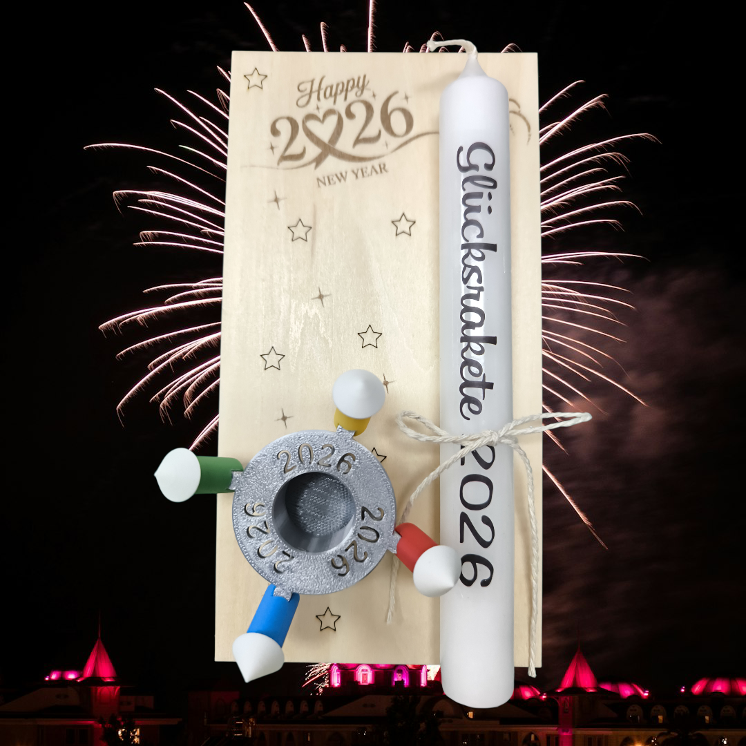 Neujahrskerze