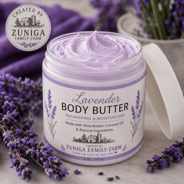 Lavender body butter