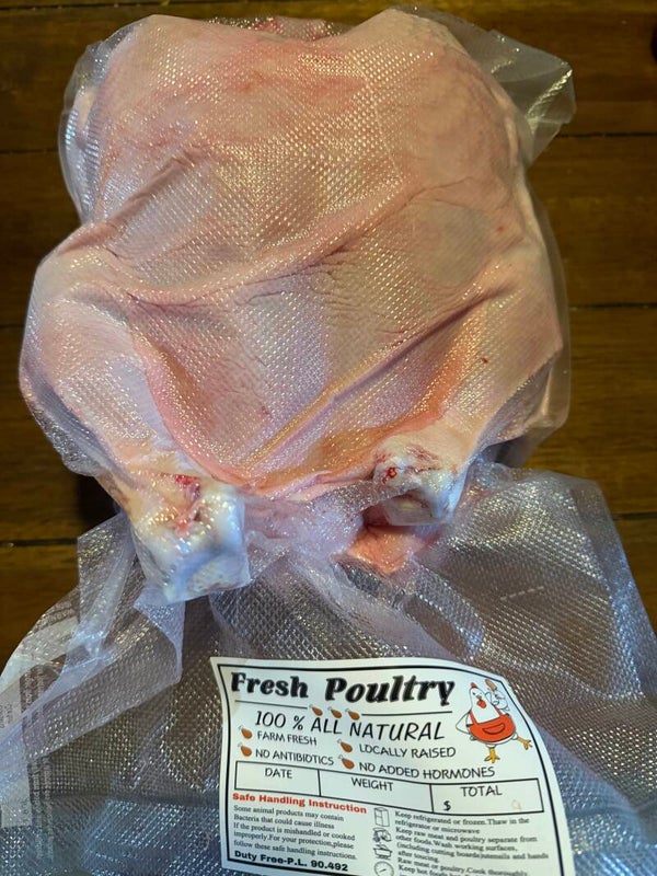 Farm - fresh chicken