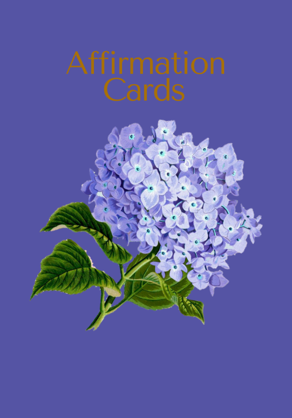 Hydrangeas Affirmation Cards Success (Copy)