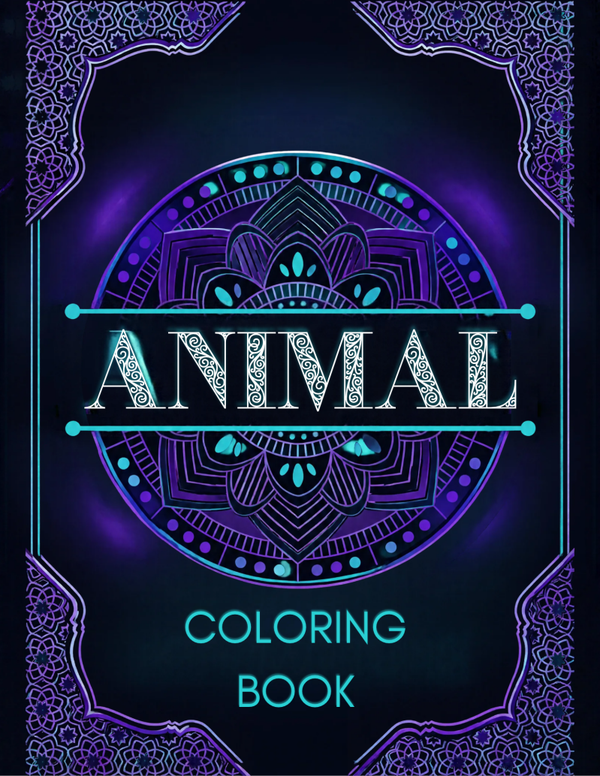 New <3 Aether & Earth: The Animal Affirmation Coloring Book