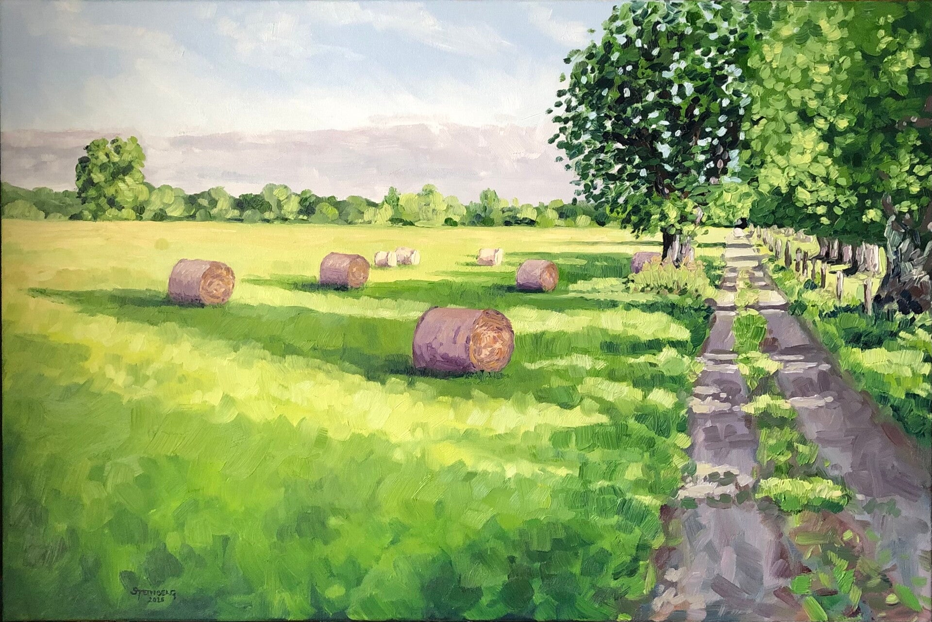 Sommertag nach der Heuernte