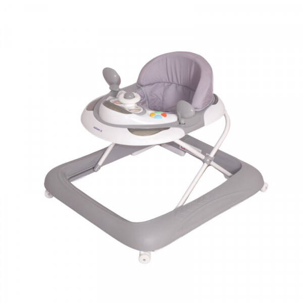 Aziamor Dodo New Girello Per Bambini Regolabile con Centro Attività Luci e Suoni