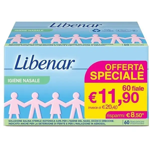 LIBENAR FIALE 60 PEZZI