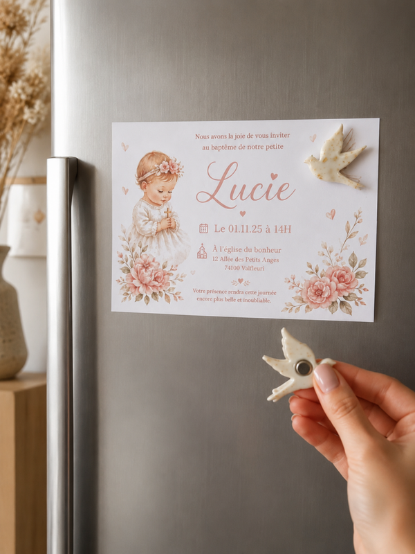 Magnet colombe   (Packaging simple)