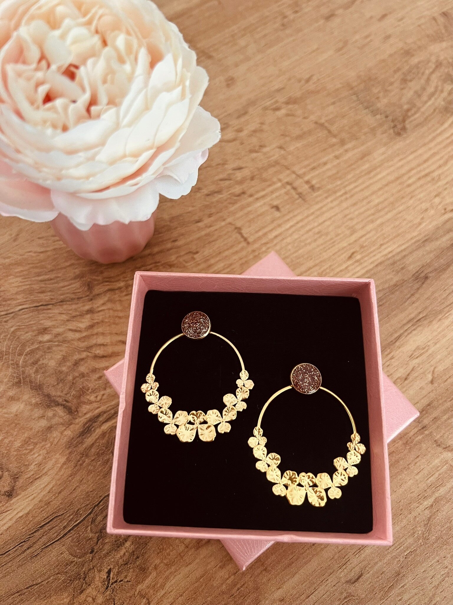 Boucles d'oreilles Ava interchangeable