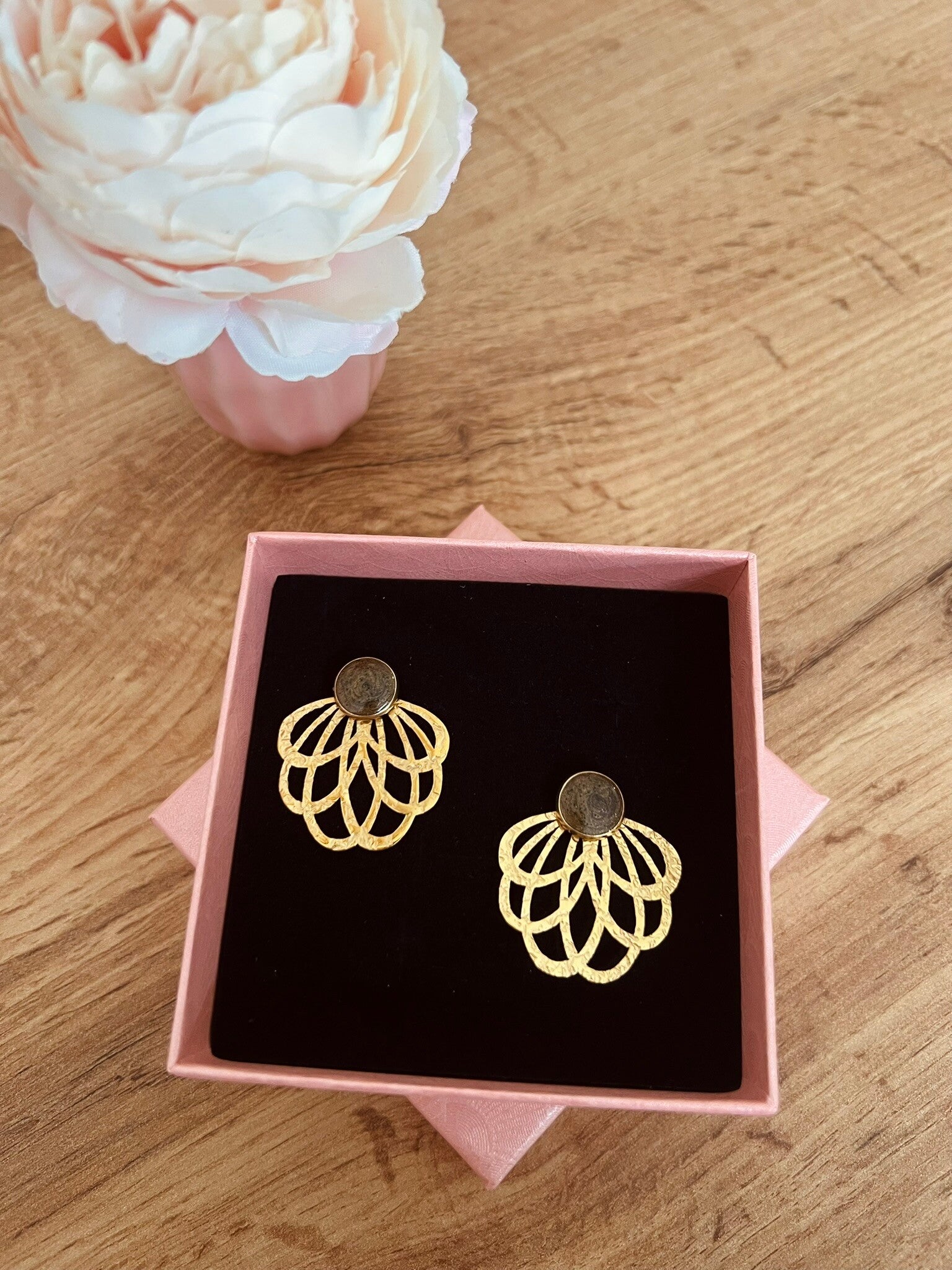 Boucles d'oreilles Nelly interchangeable