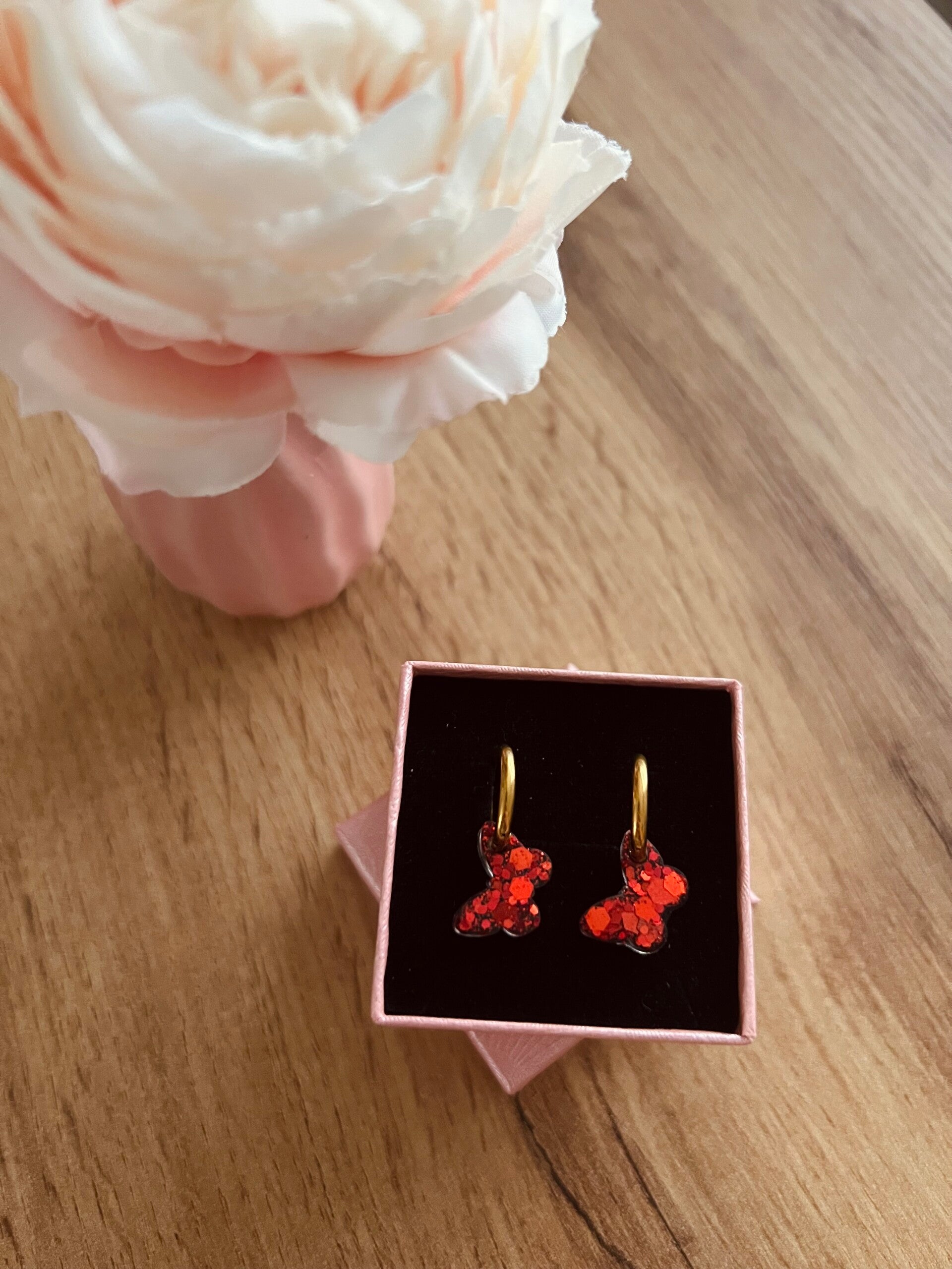 Pampilles mini papillon (sans créoles)