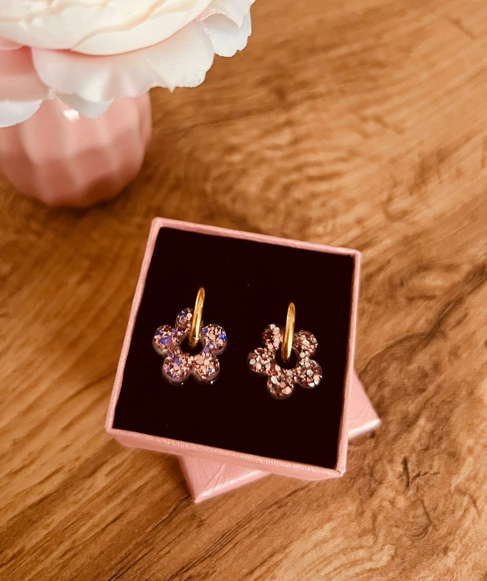 Pampilles mini Pétales ( sans créoles)