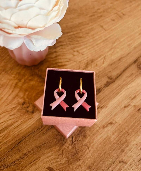 Pampilles " Collection ruban rose"