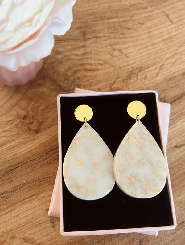 Boucles d'oreilles dorées Julia