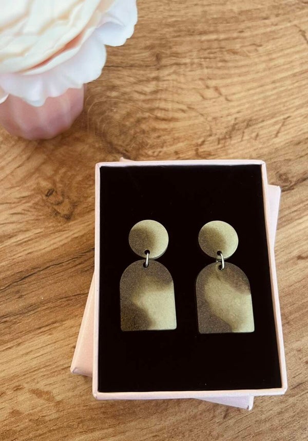 Boucles d'oreilles argentées Sarah