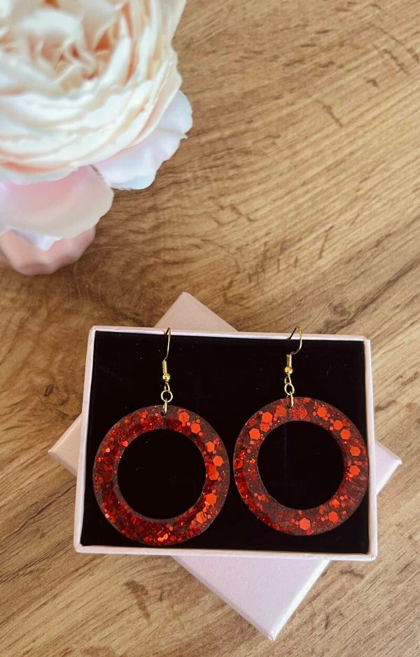 Boucles d'oreilles dorées Isaline