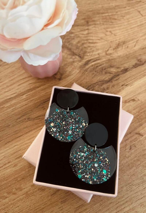 Boucles d'oreilles argentées Emmeline