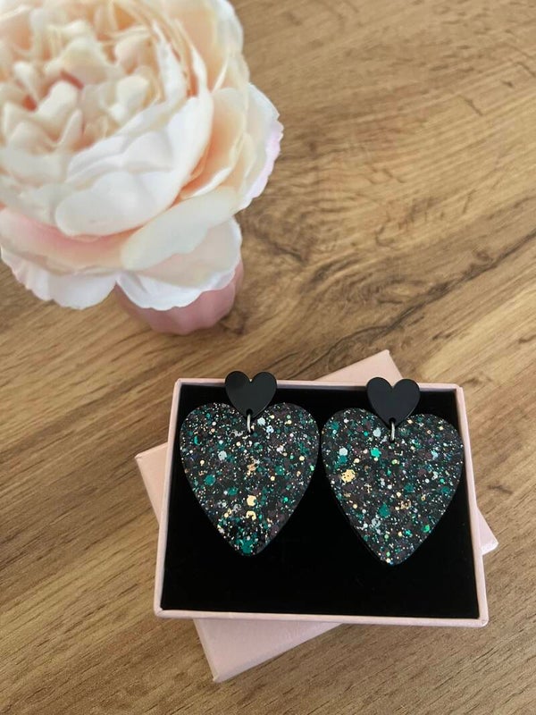 Boucles d'oreilles argentées Marina