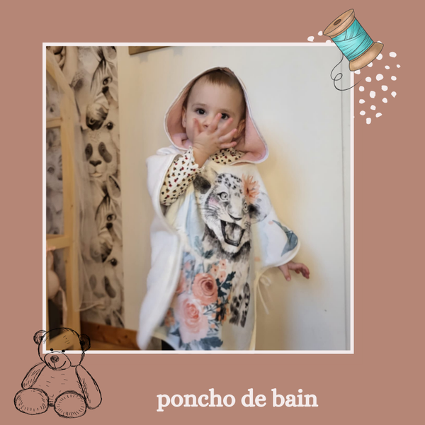 Poncho de bain