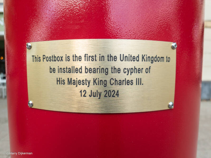King Charles III pillarbox