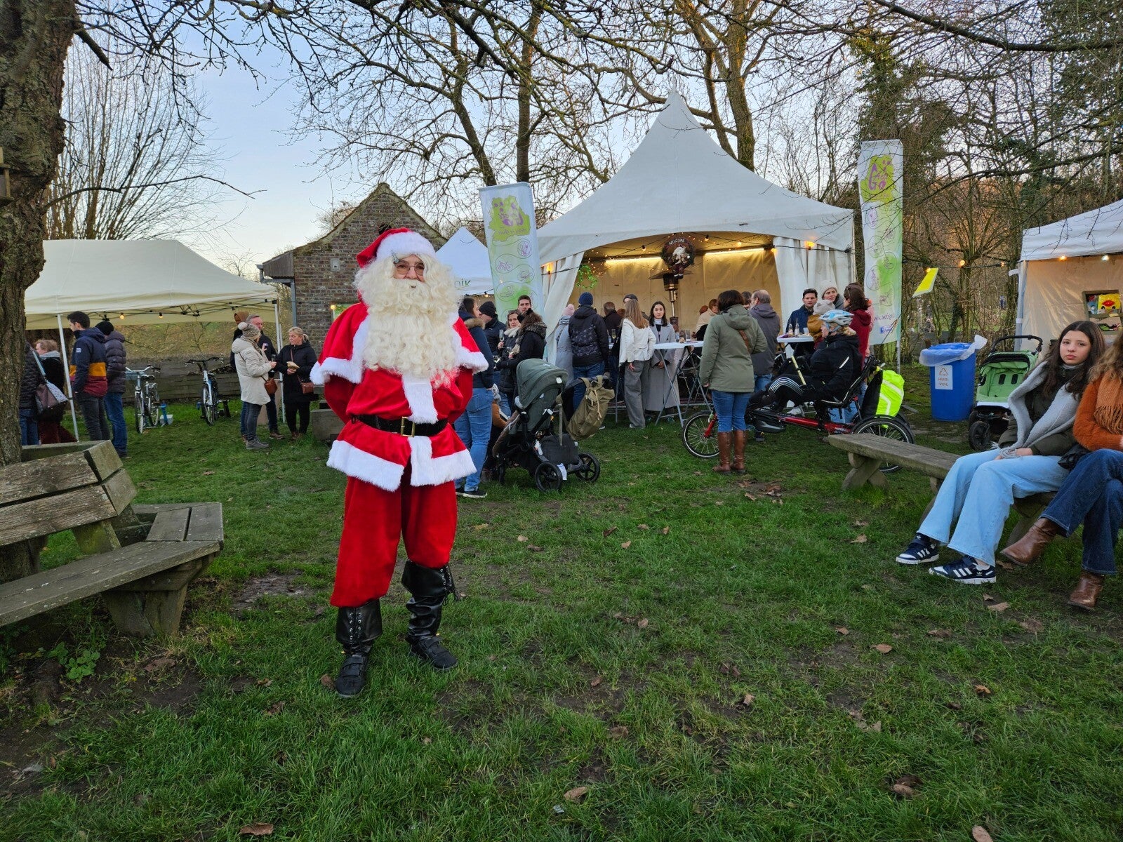 Kerst op paddenbroek