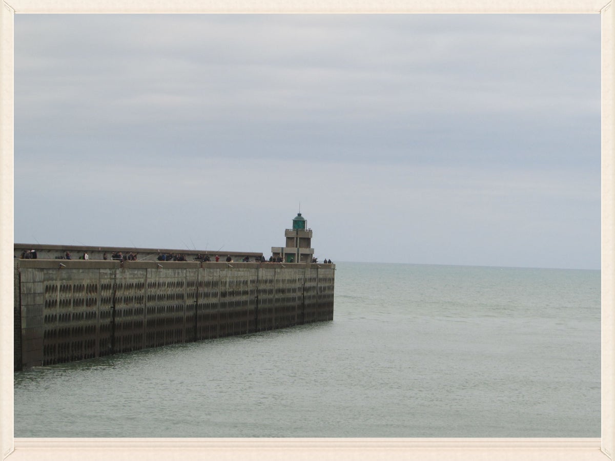 DIEPPE "Feu de la jetée ouest" / DIEPPE " Feu La Marque" / SEINE