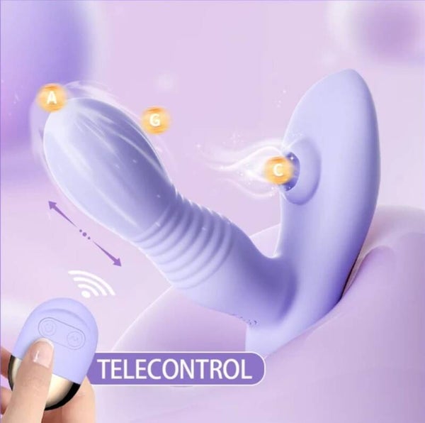 Vibrador con Succionador de Clítoris