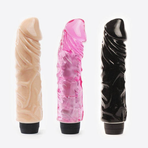 Vibrador dildo silicon