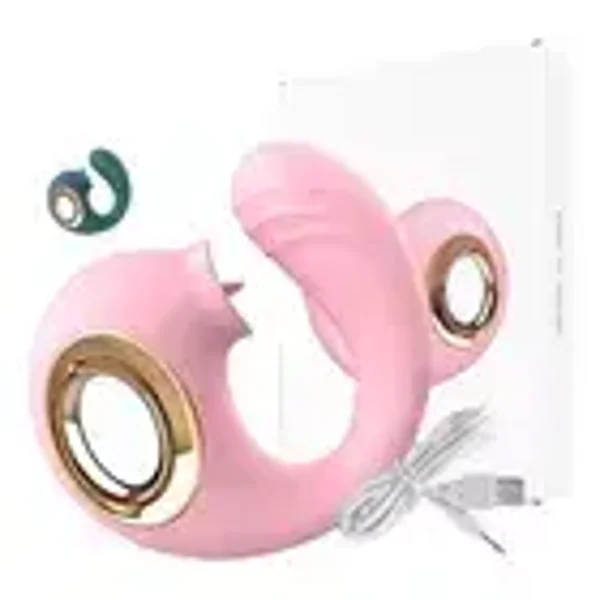 VIBRADOR GATILO  CON LENGUA