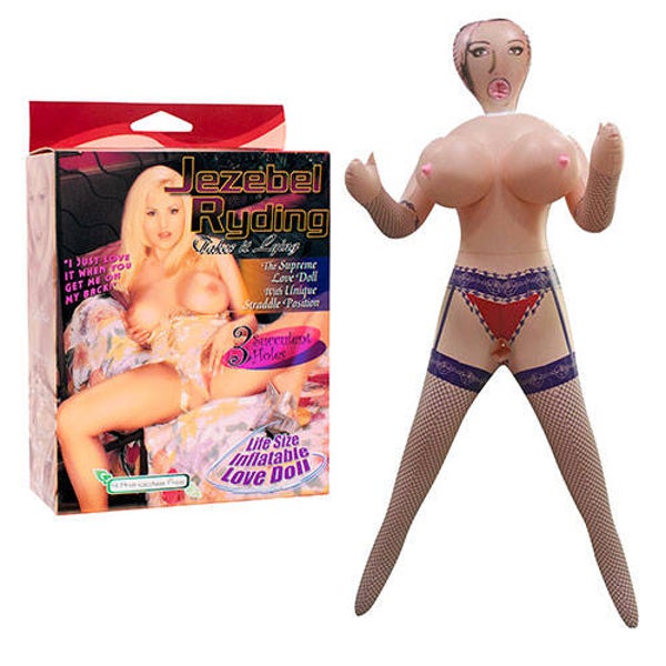 muñeca infable rubia DS8006
