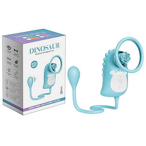 Dinosaur Nipple Pump and Flower MY025-2
