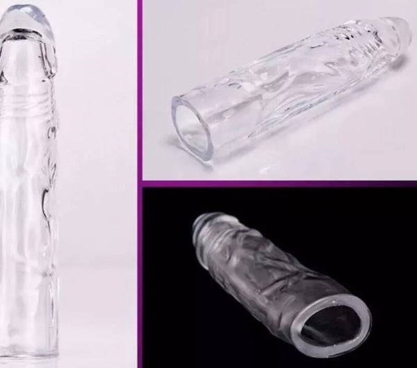 Funda de pene transparente