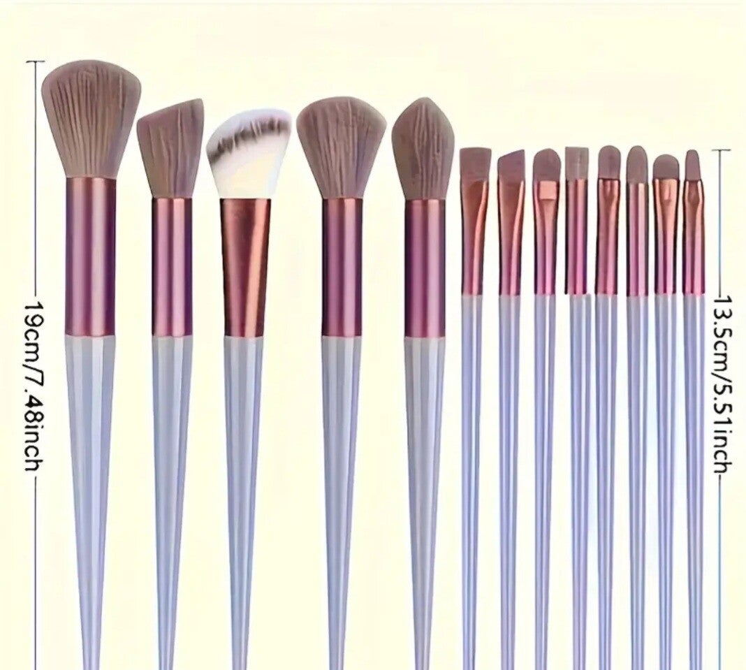 13 Piece Make Up Brush Set