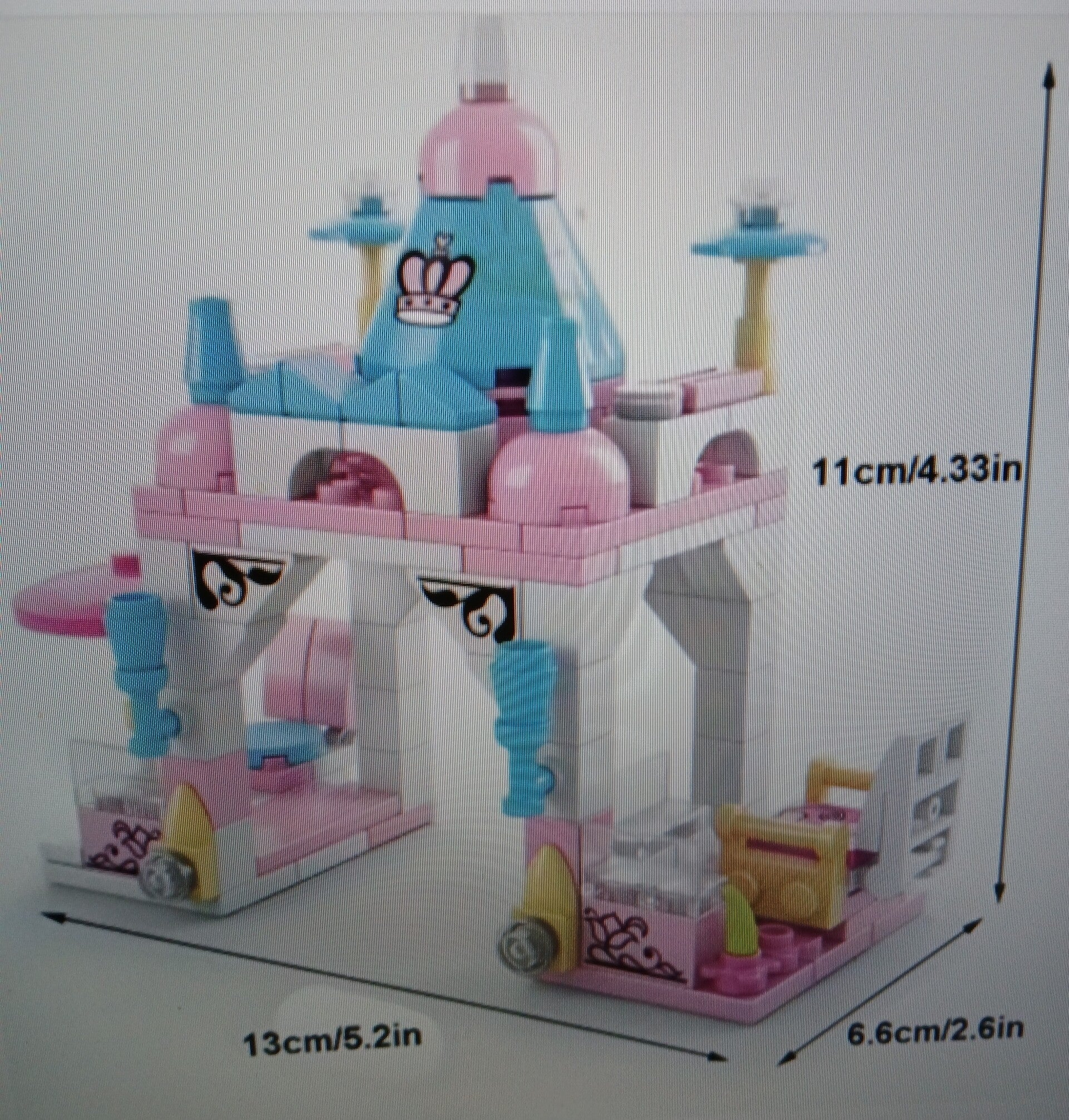 131pcs Six-in-one Princess Castle STEM Building Toy Set X2