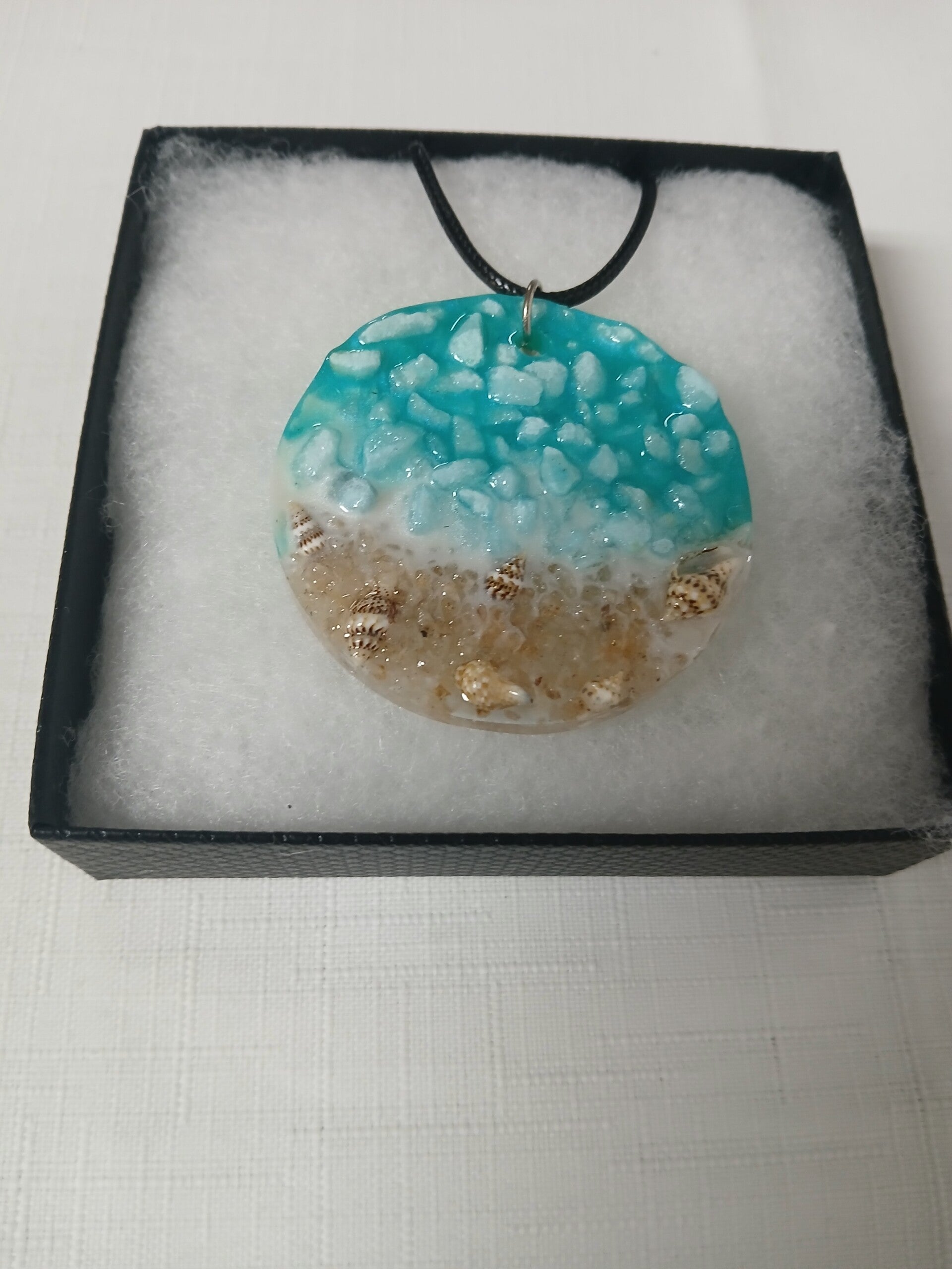 Beach Scene Necklace