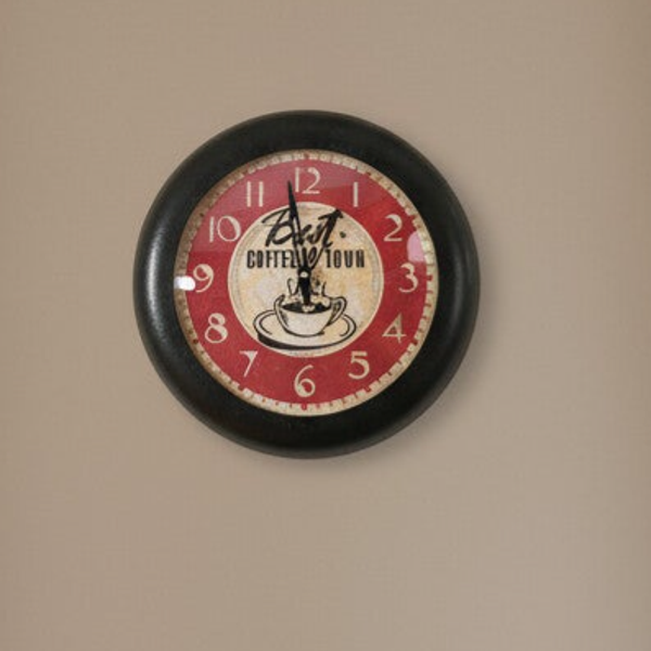 Best Coffee In Town Clock