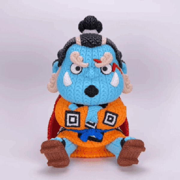 Figurine 3D « Jinbe  » - Effet Crochet